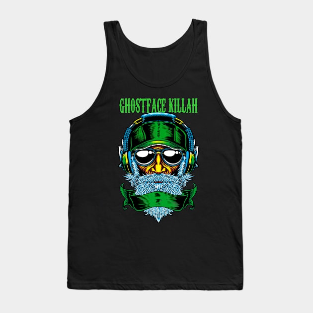 GHOSTFACE KILLAH RAPPER MUSIC Tank Top by jn.anime